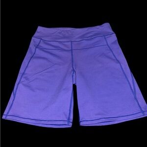 Calvin Klein Purple Tight Athletic Shorts Running Short Tights Women's NWT.